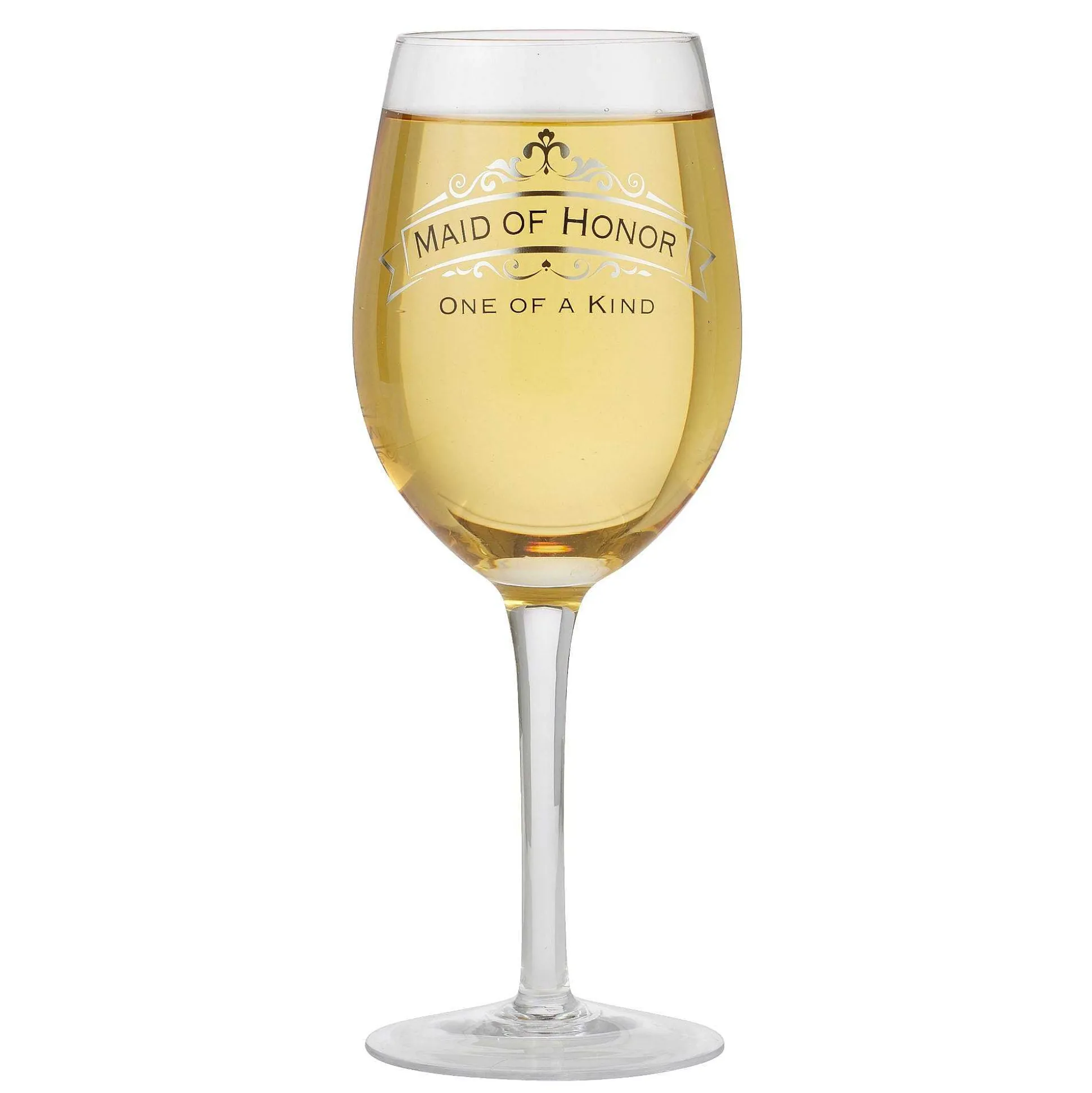 Maid Of Honor Wine Glass