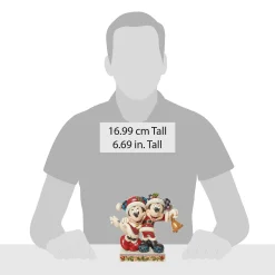 Mickey & Minnie Santas