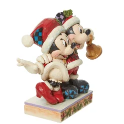 Mickey & Minnie Santas