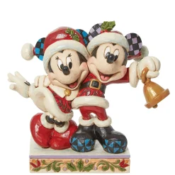 Mickey & Minnie Santas