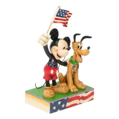 Mickey And Pluto Patriotic
