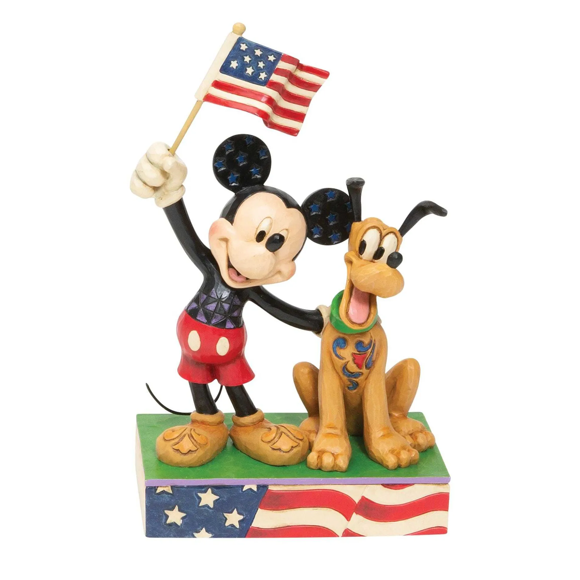 Mickey And Pluto Patriotic