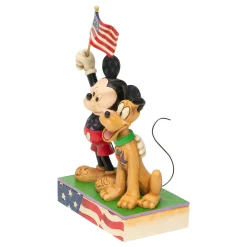 Mickey And Pluto Patriotic