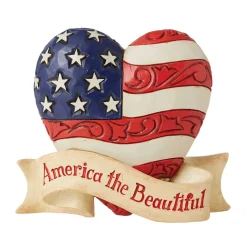 Mini Patriotic Beautiful Heart