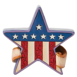 Mini Patriotic Star Figurine