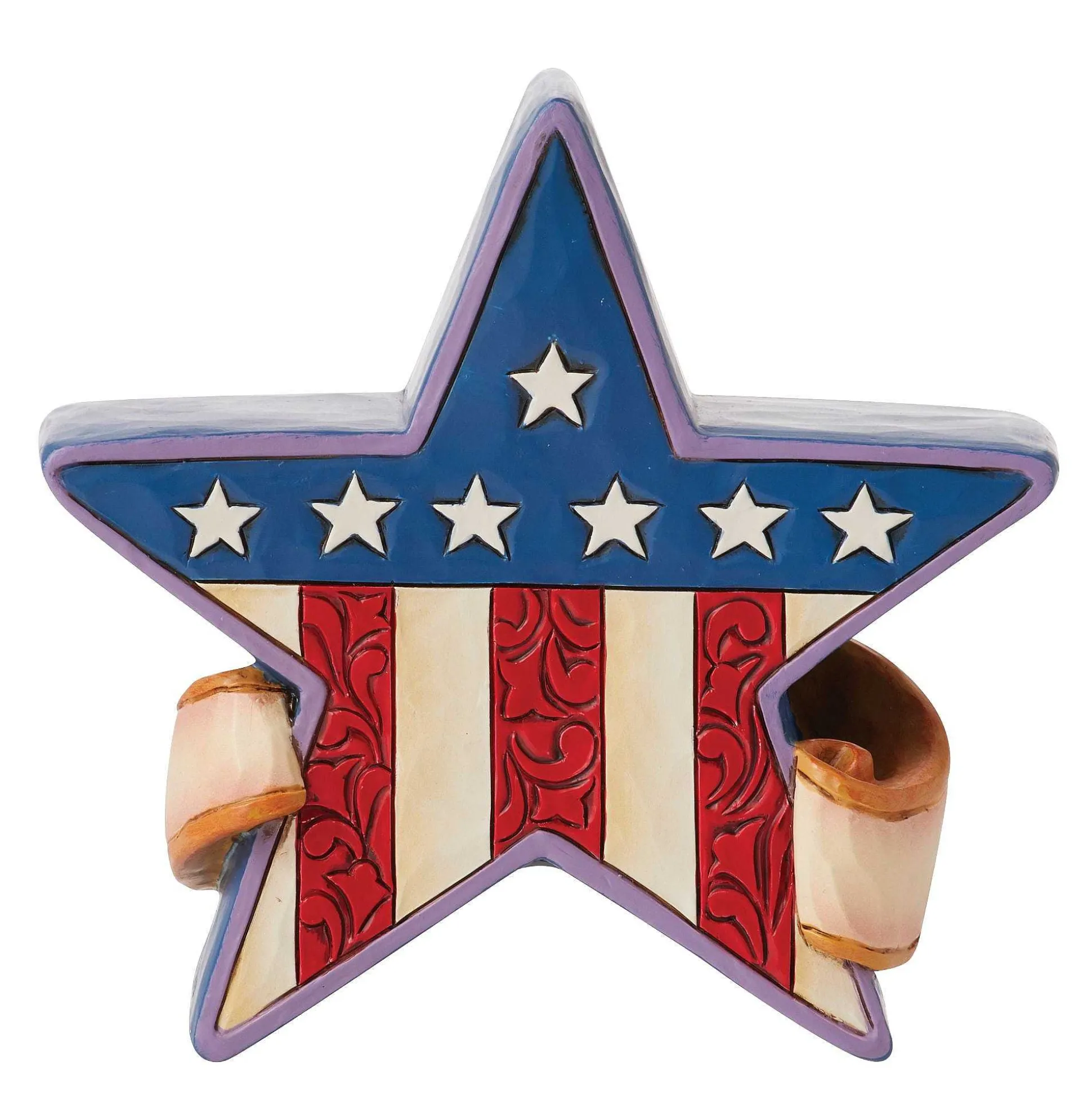 Mini Patriotic Star Figurine