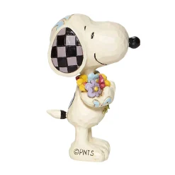 Mini Snoopy With Flowers