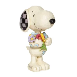 Mini Snoopy With Flowers