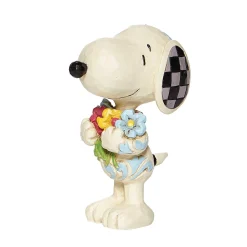 Mini Snoopy With Flowers