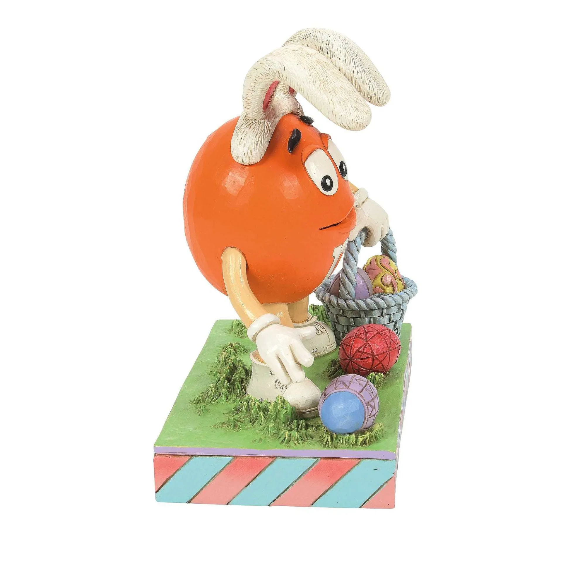 M&M's Orange Charact W/Basket