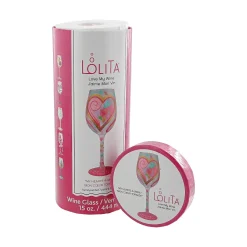 My Hearts-A-Swirl Wine Glass