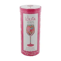 My Hearts-A-Swirl Wine Glass