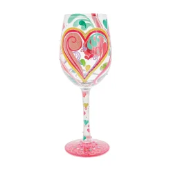 My Hearts-A-Swirl Wine Glass