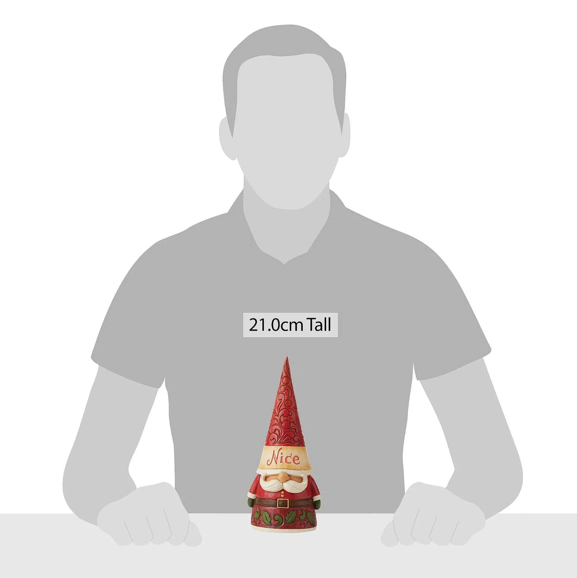 Naughty/Nice Two-Sided Gnome