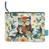 Owl & Owlet Zip Pouch (Med)