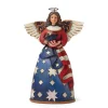 Patriotic Angel In Flag Dress