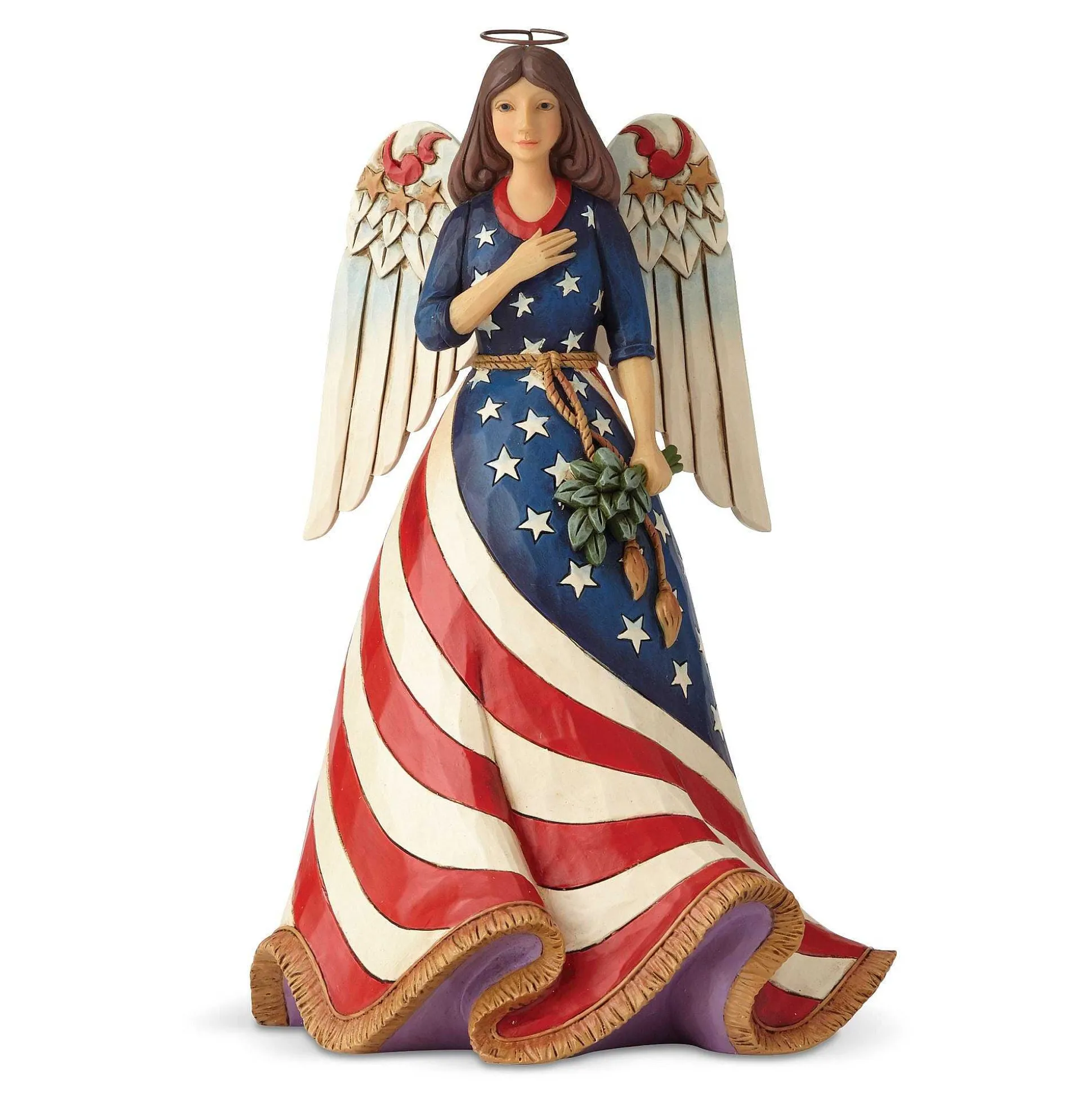 Patriotic Angel W/Flag Dress