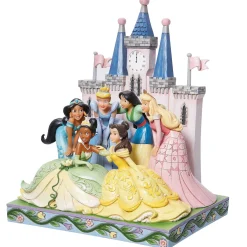 Princess Group In Front Of Cas