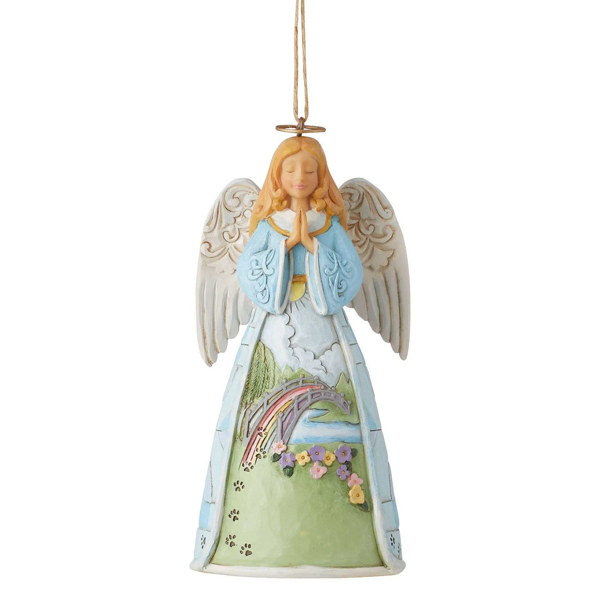 Rainbow Bridge Angel Ornament
