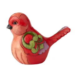 Red Floral Bird