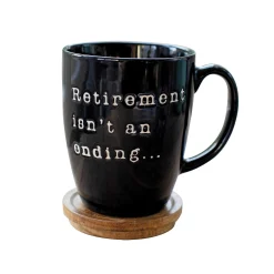 Retirement Mug With Lid Set