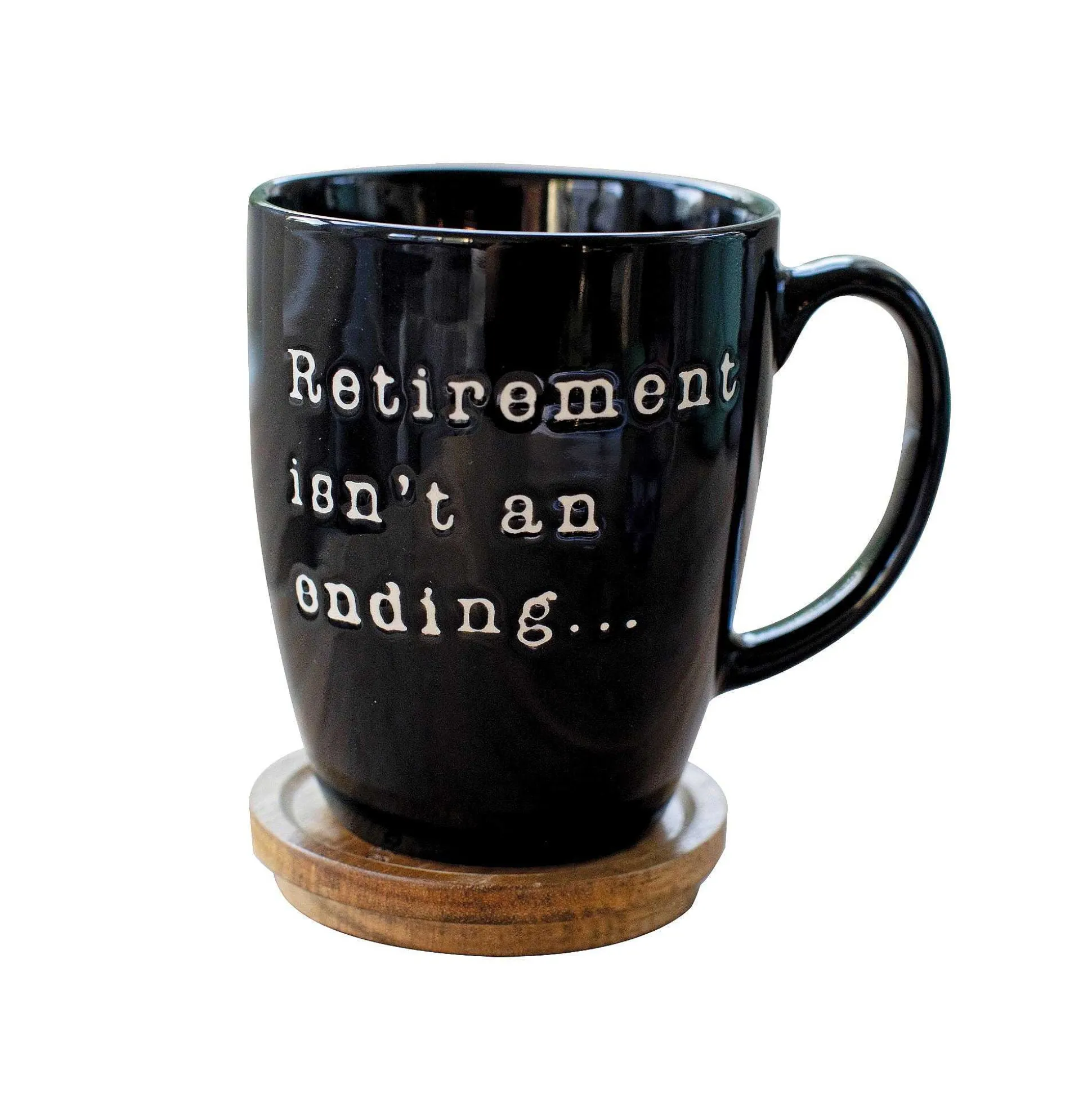 Retirement Mug With Lid Set