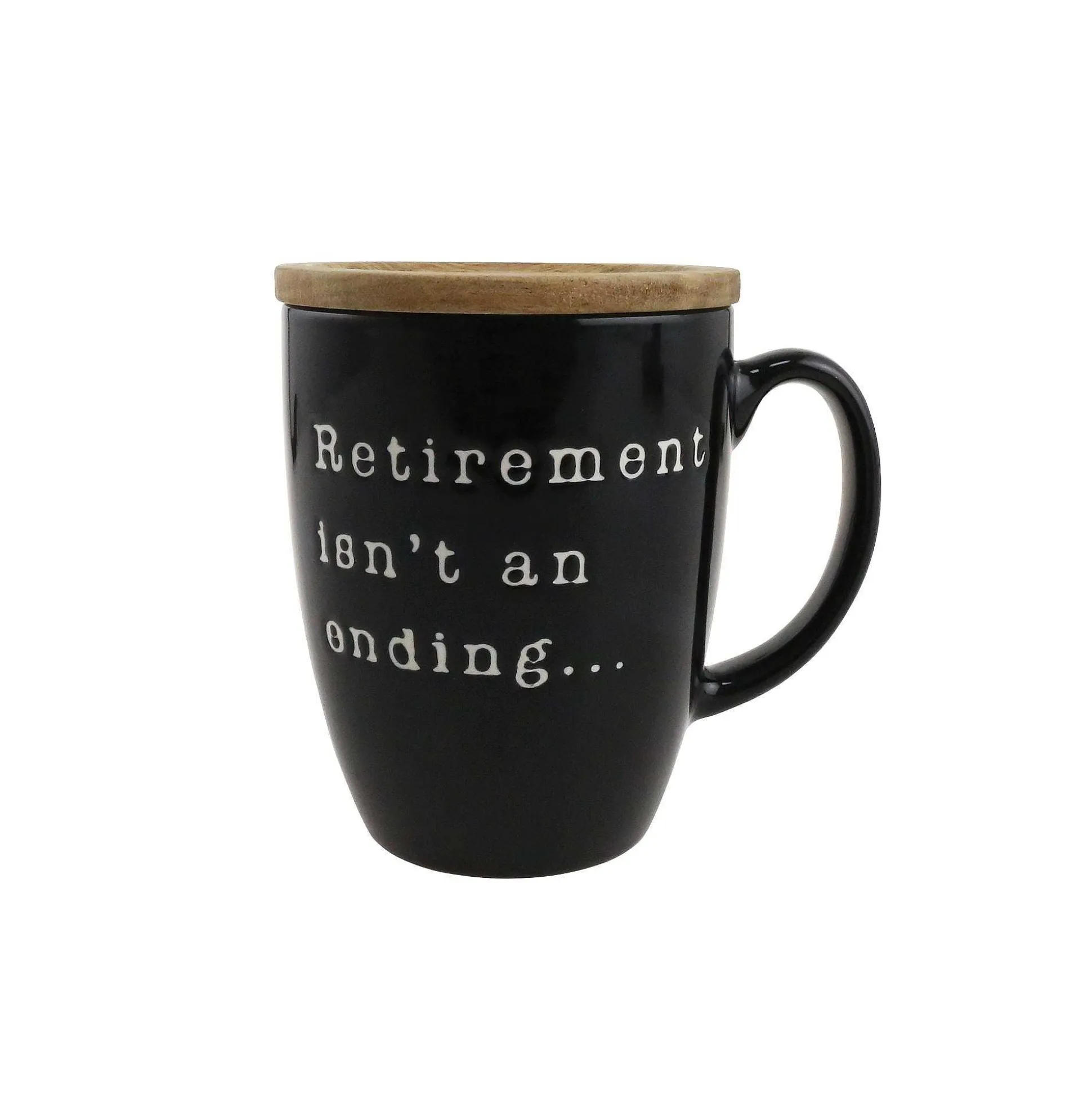 Retirement Mug With Lid Set