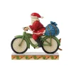 Santa Riding Bicycle