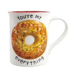 Sculpted Bagel Everything Mug