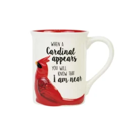 Sculpted Cardinal Mug