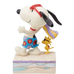 Snoopy & Woodstock At Beach
