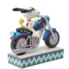 Snoopy & Woodstock Riding Moto
