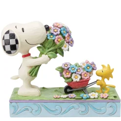Snoopy Flowers & Woodstock
