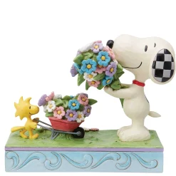 Snoopy Flowers & Woodstock