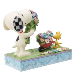 Snoopy Flowers & Woodstock