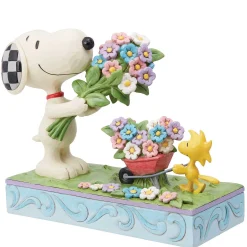 Snoopy Flowers & Woodstock