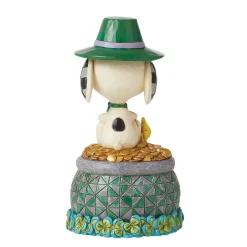 Snoopy On Pot Of Gold