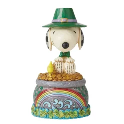 Snoopy On Pot Of Gold