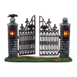 Spooky Wrought Iron Gate