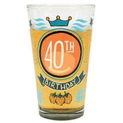 40Th Birthday Pint Glass