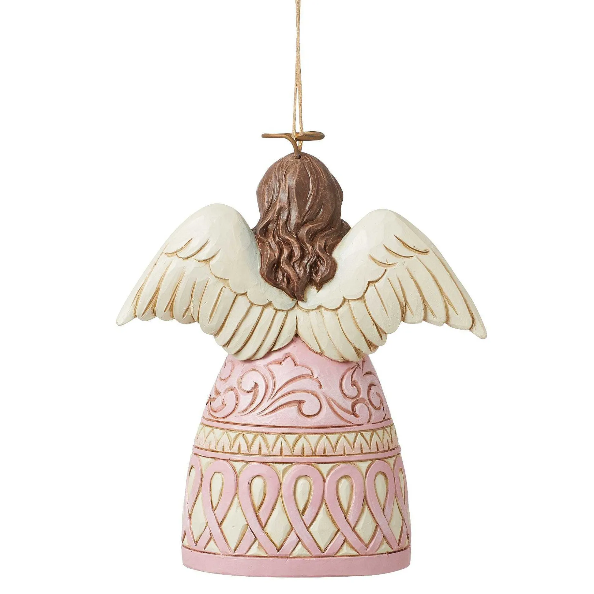 The Rose Angel With Heart Orn