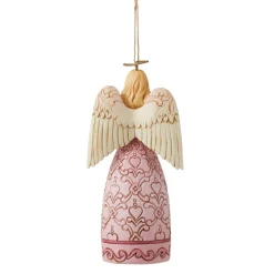 The Rose Pink Angel Ornament