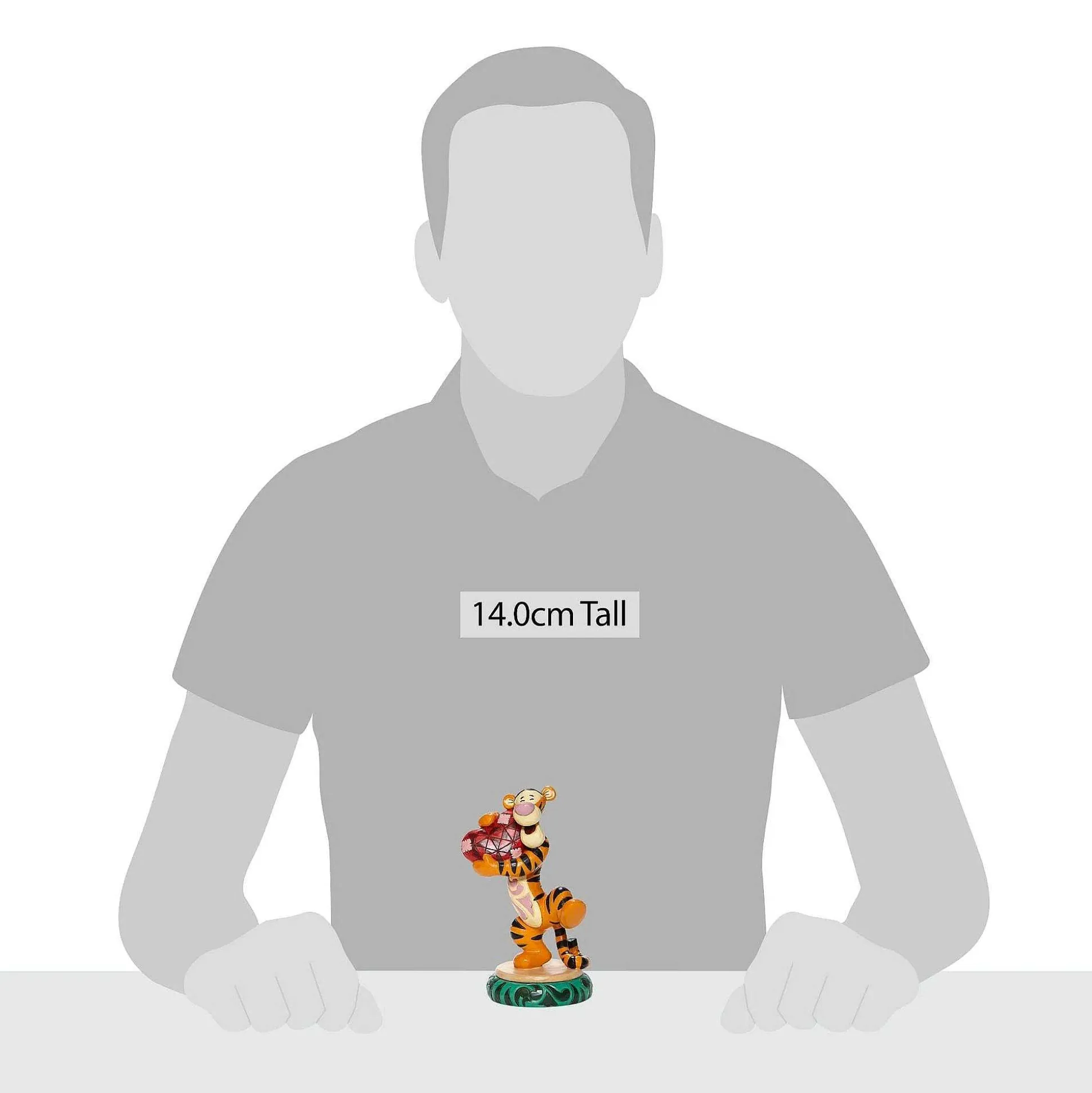 Tigger Holding Heart