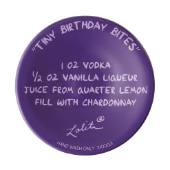 Tiny Birthday Bites Wine Glass