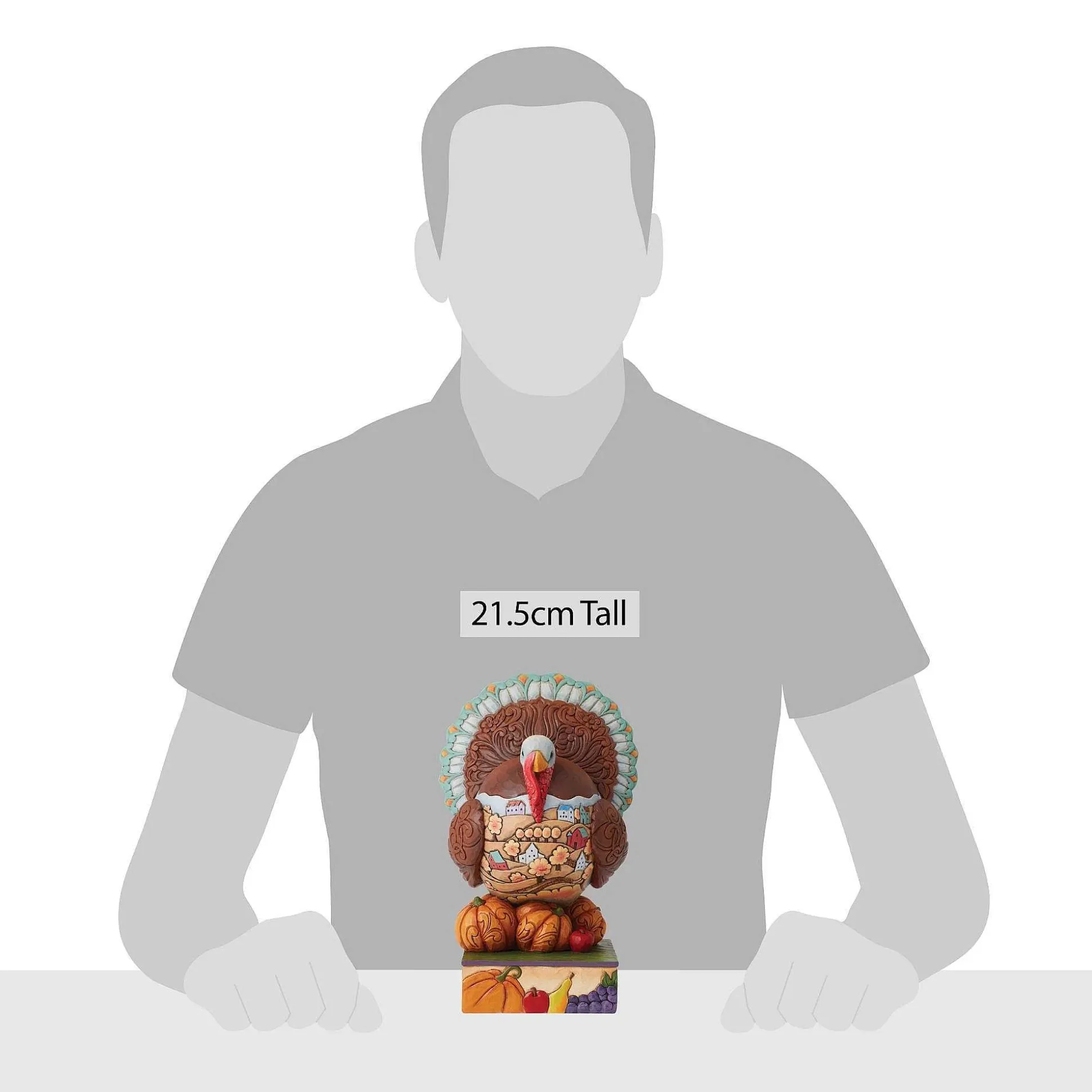 Traditional Turkey Scene Fig