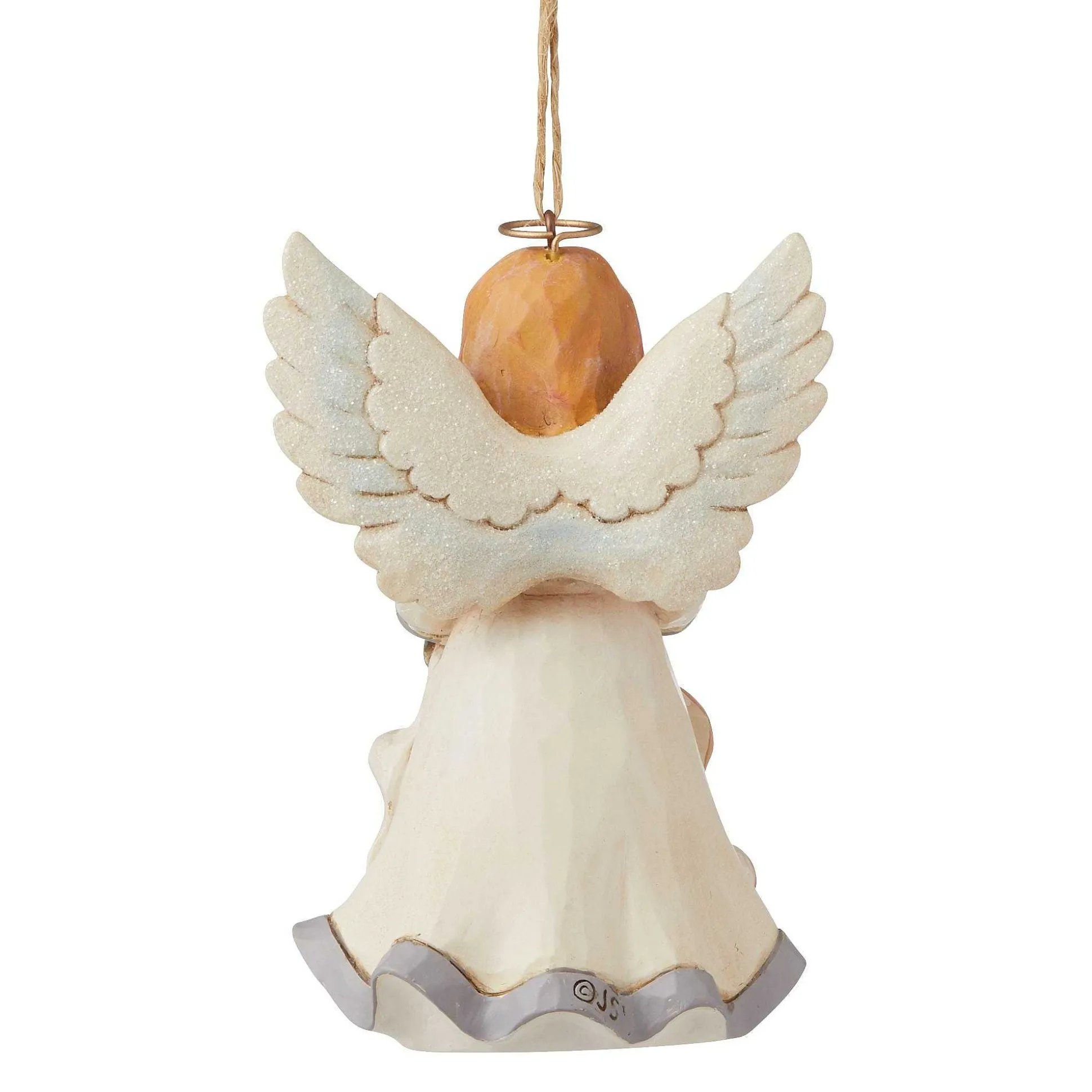 White Woodland Believe Angel
