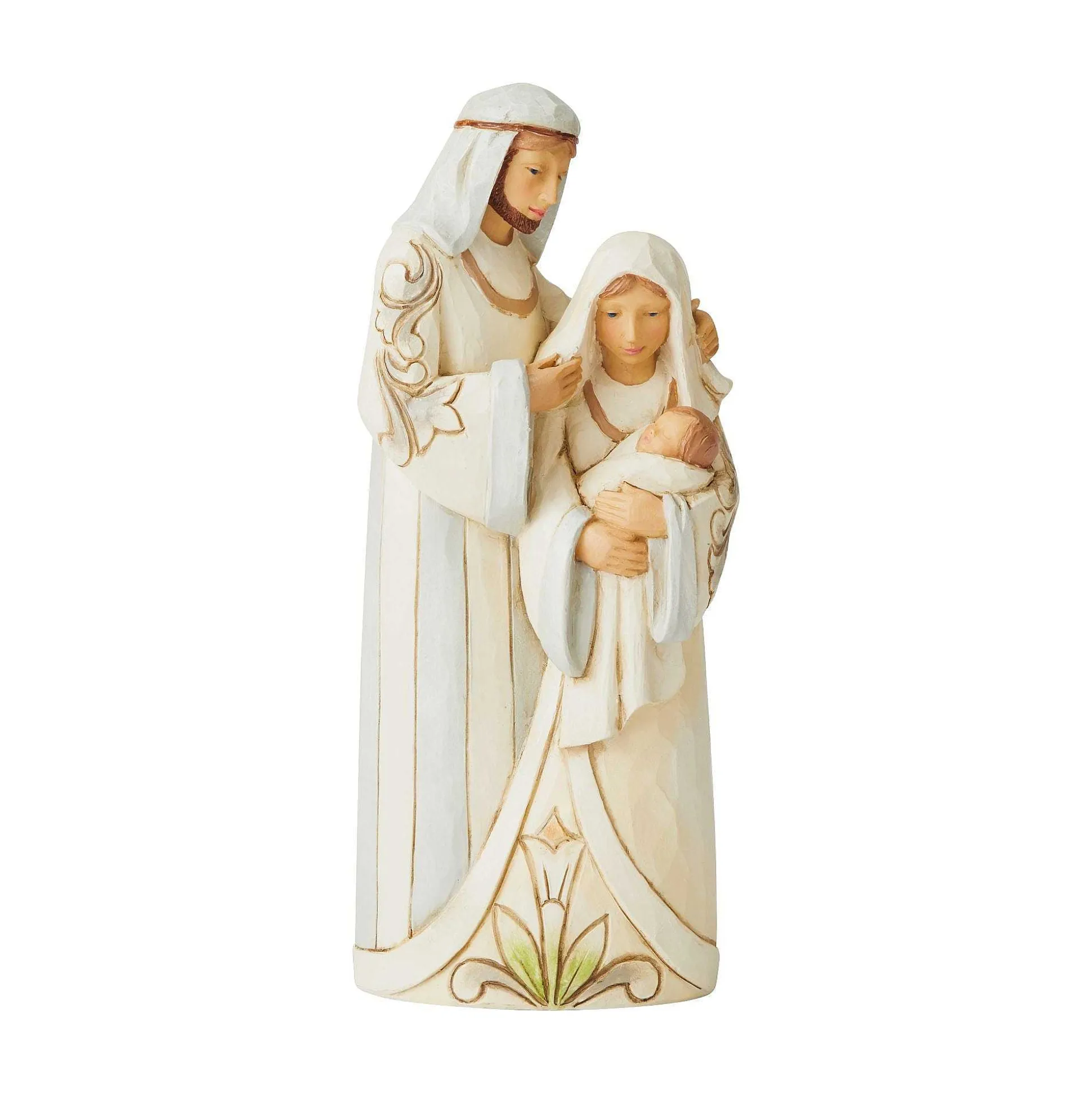 White Woodland Holy Family