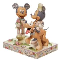 White Woodland Mickey&Minnie