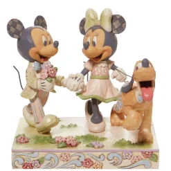 White Woodland Mickey&Minnie