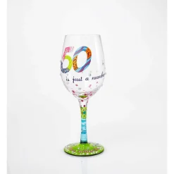 Wine Glass 50 Is Just A Number